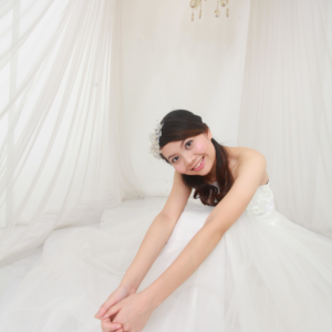 Elegant Bridal Tulle Gown for Women | Soft Net Wedding Dress